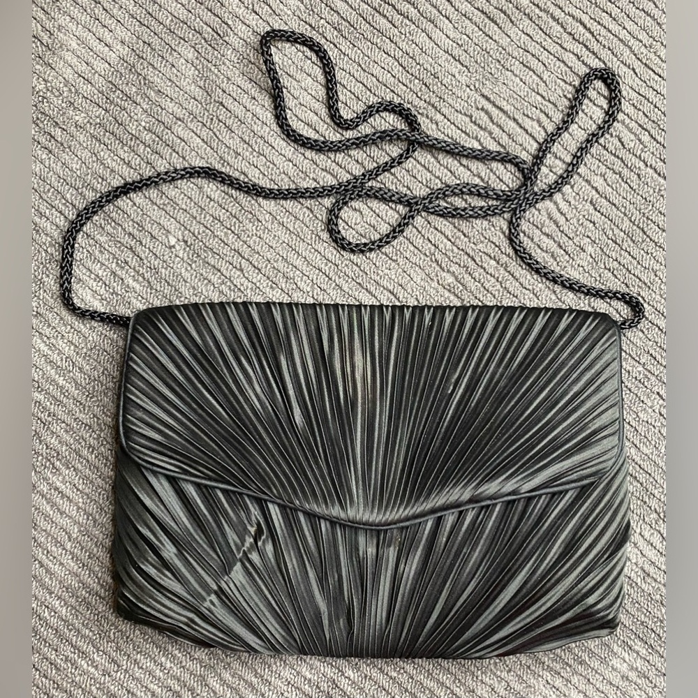 BLACK DRESS PURSE CLUTCH